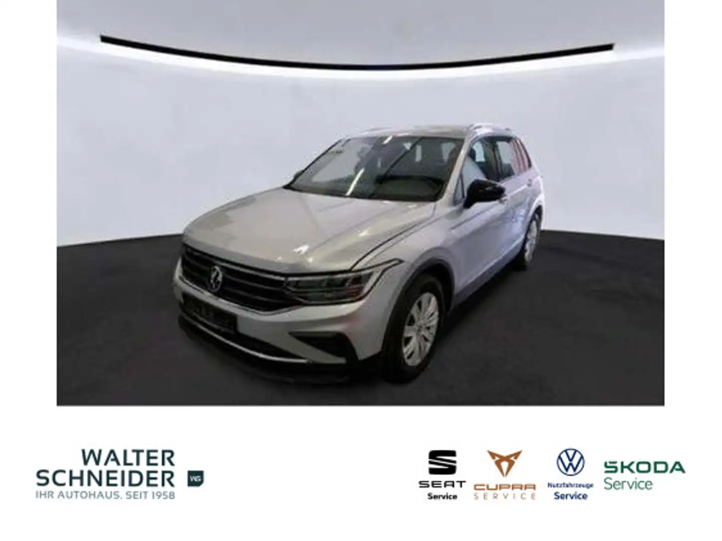 Volkswagen Tiguan 2.0 TDI DSG United Navi LED AHK Zilver - 1