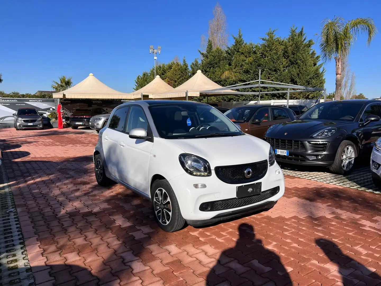 smart forFour Forfour 1.0 Passion 71cv twinamic Weiß - 1