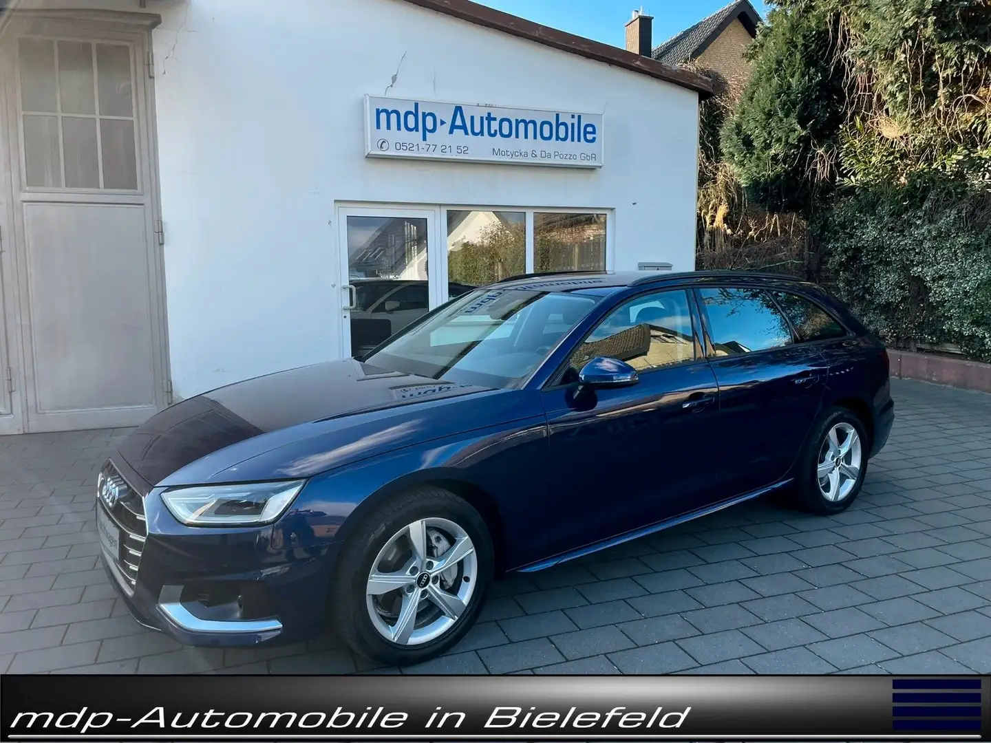 Audi A4 AV 40TDI S-TR*ADVANCED*SP.SITZE*LED*AHK*17"* Blau - 2