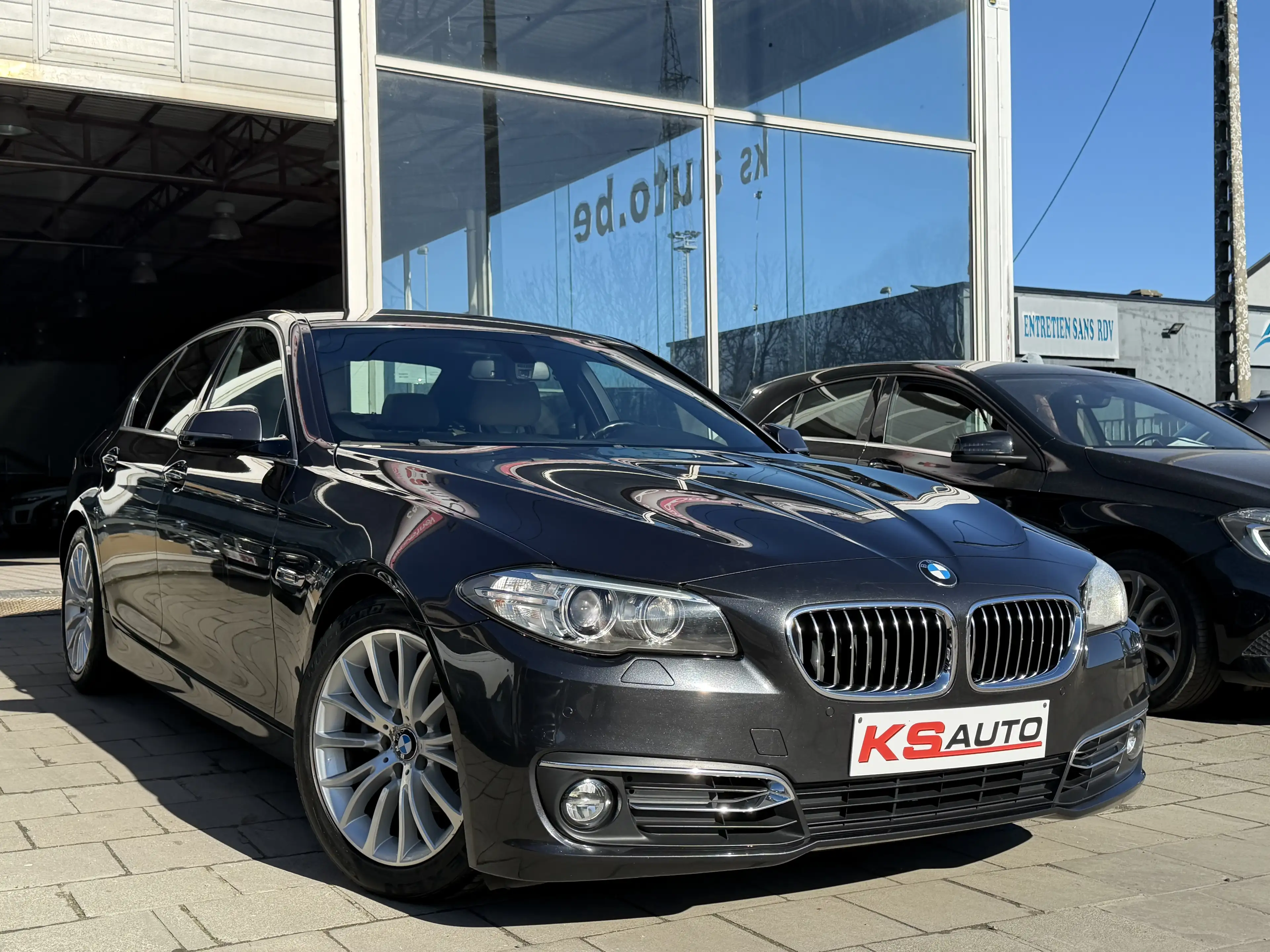 BMW 518 DA/196.162KM/BOITE AUTO/CUIR/XENON/EURO 6B — photo 2