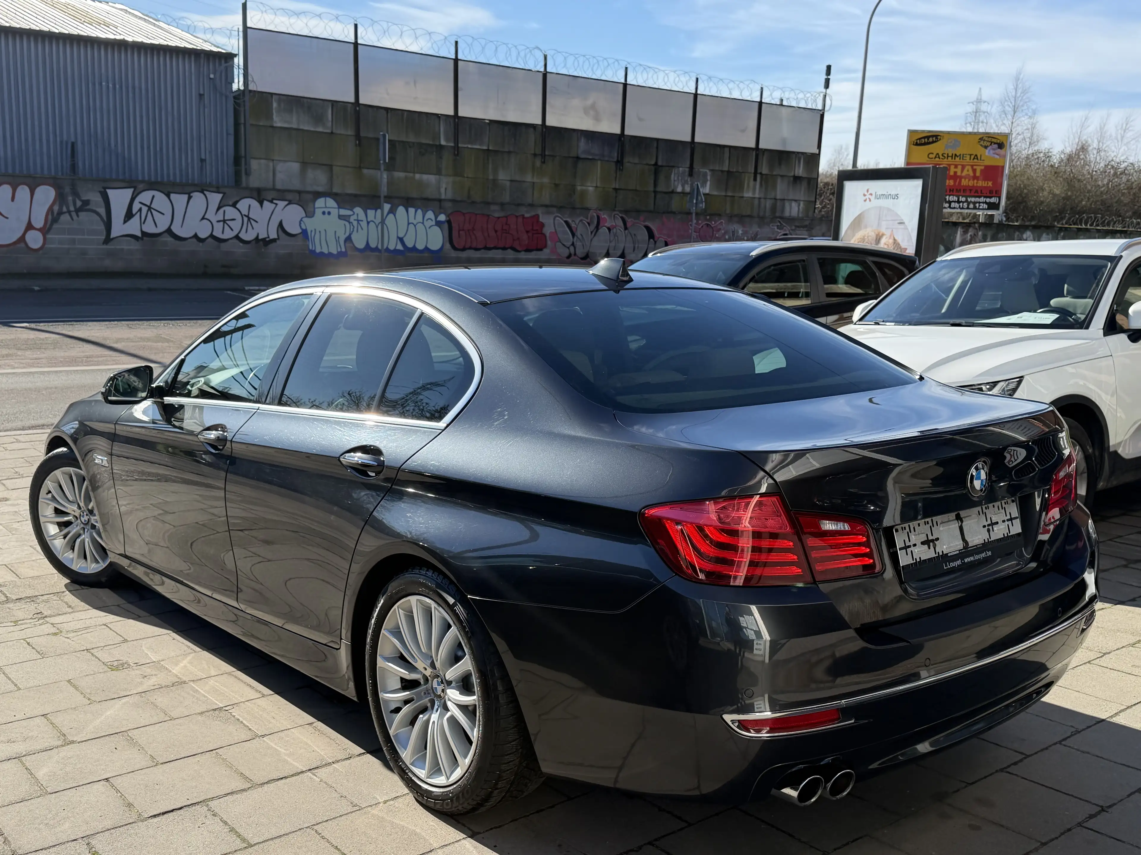BMW 518 DA/196.162KM/BOITE AUTO/CUIR/XENON/EURO 6B — photo 3