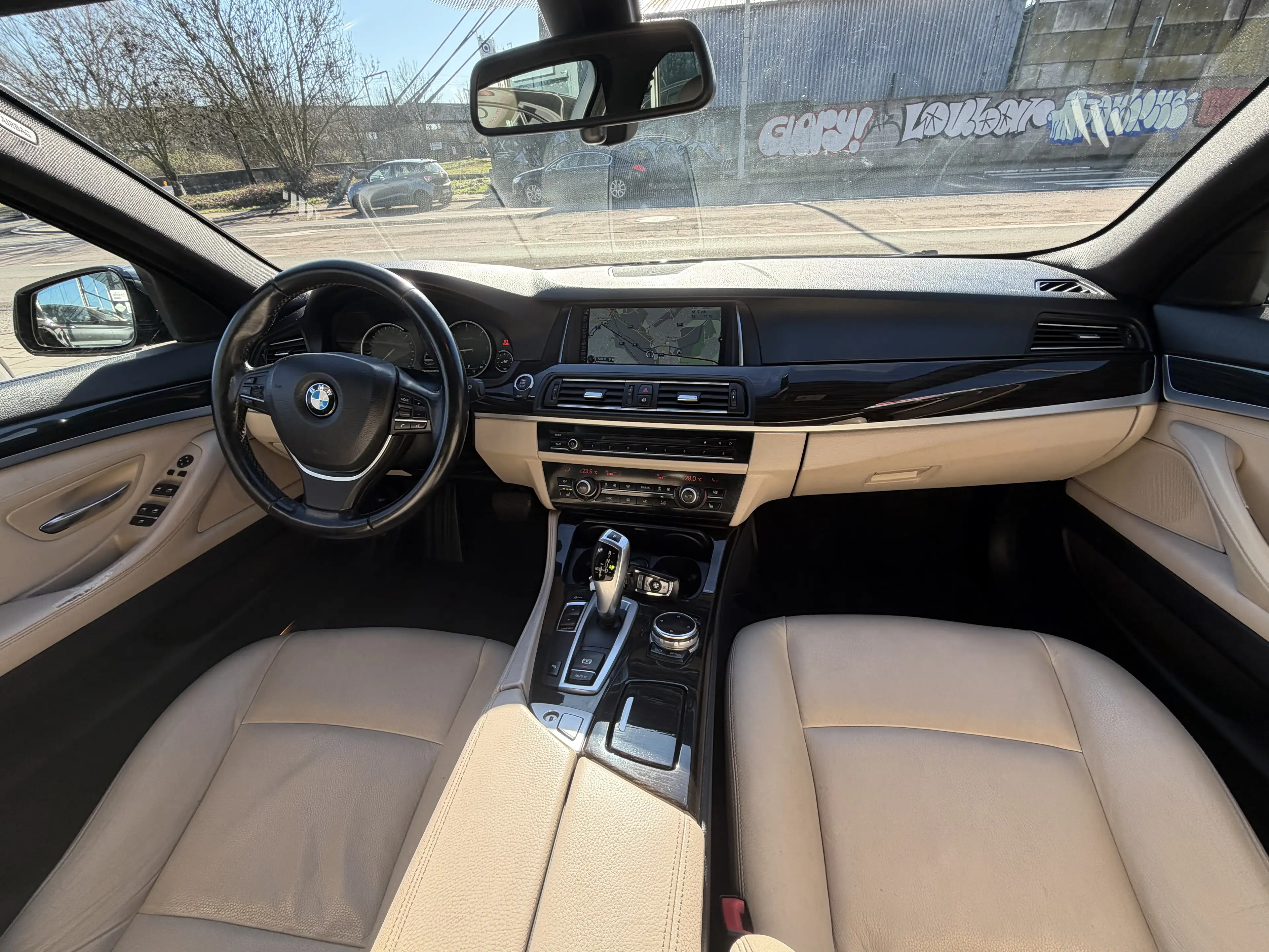 BMW 518 DA/196.162KM/BOITE AUTO/CUIR/XENON/EURO 6B — photo 8