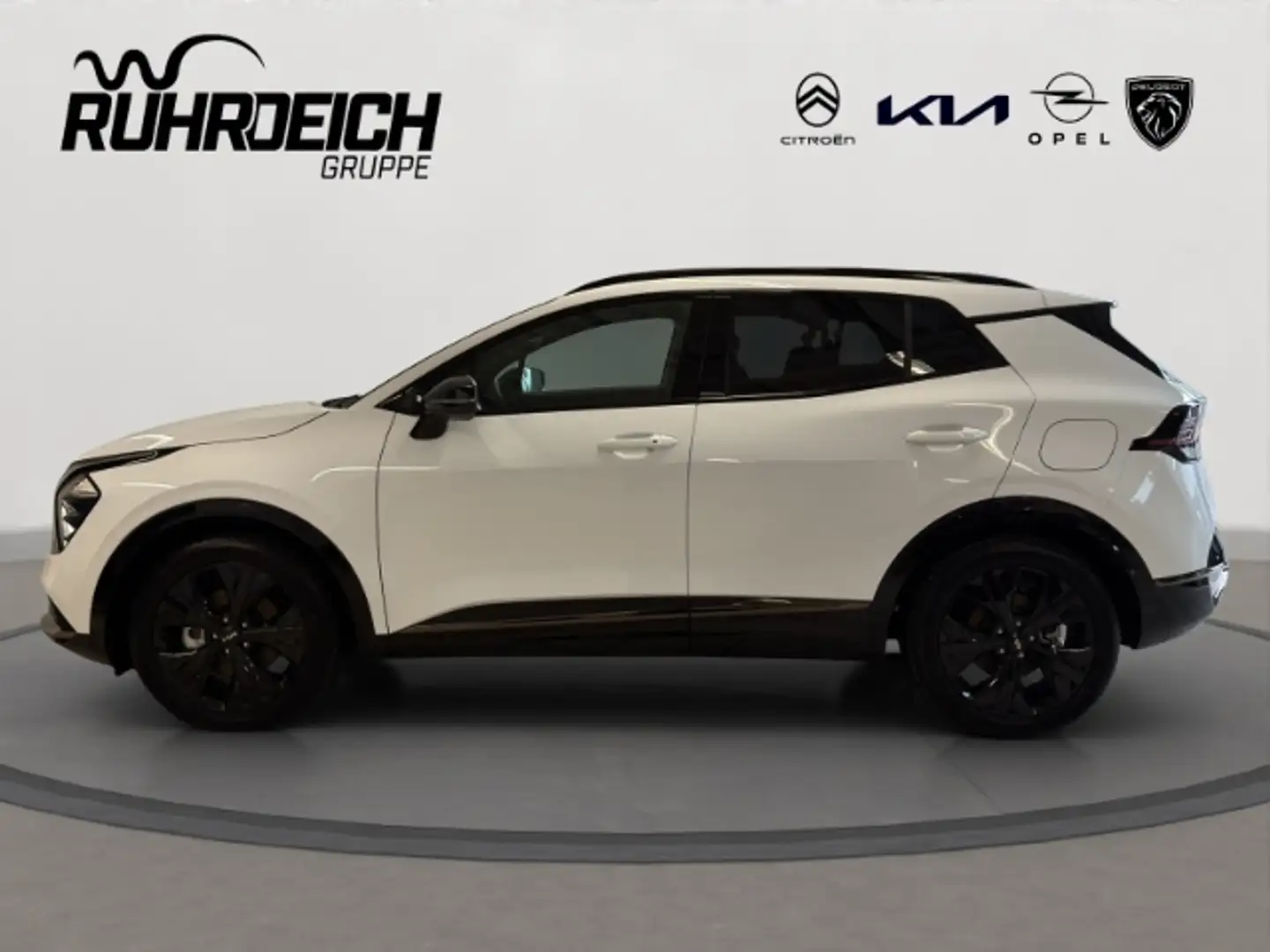 Kia Sportage 1.6T-GDI 48V DCT7 Nightline Navi Leder digitales C Blanc - 2