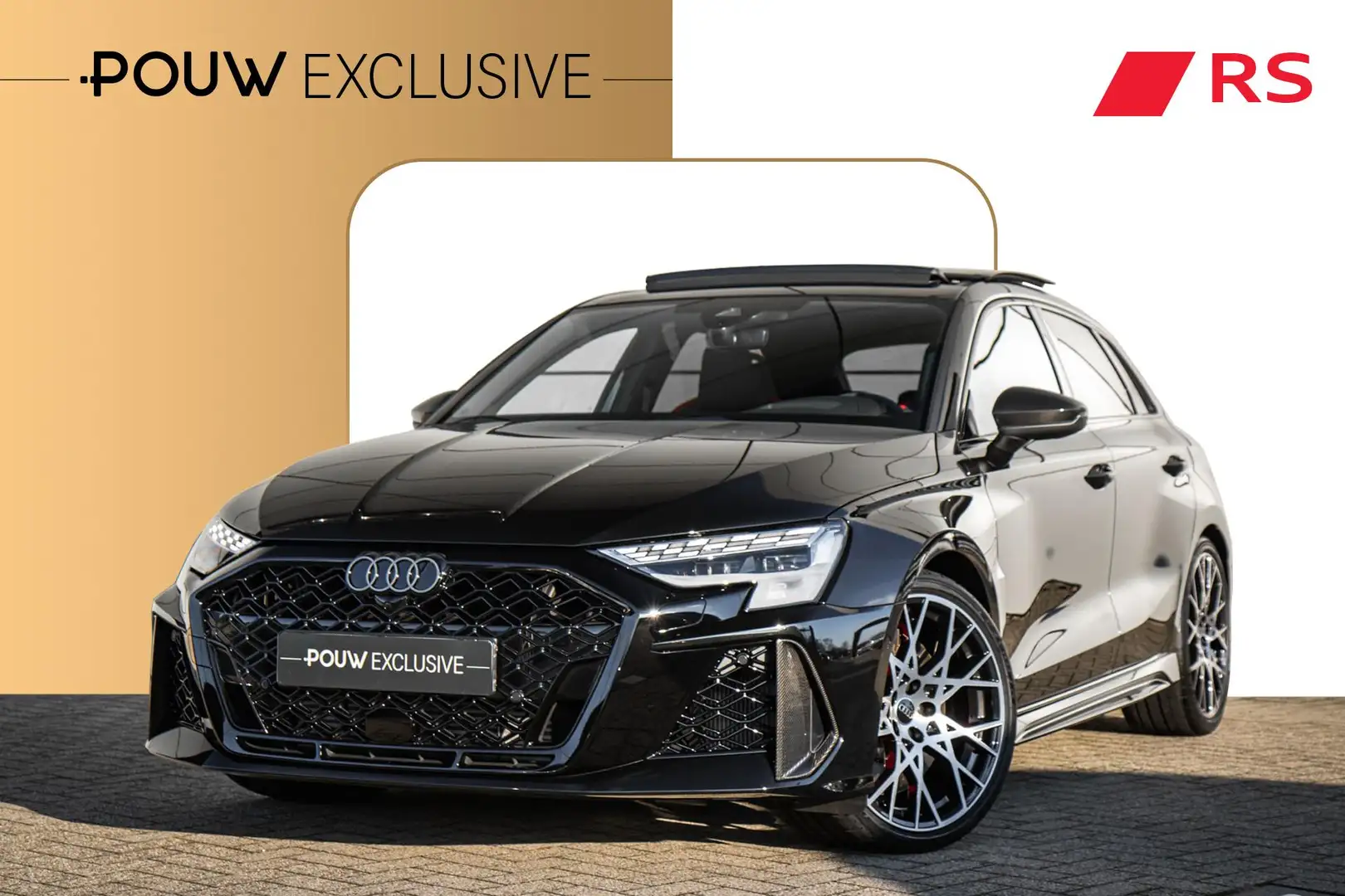 Audi RS3 Sportback 2.5 TFSI 400pk quattro | Glazen Panorama Schwarz - 1