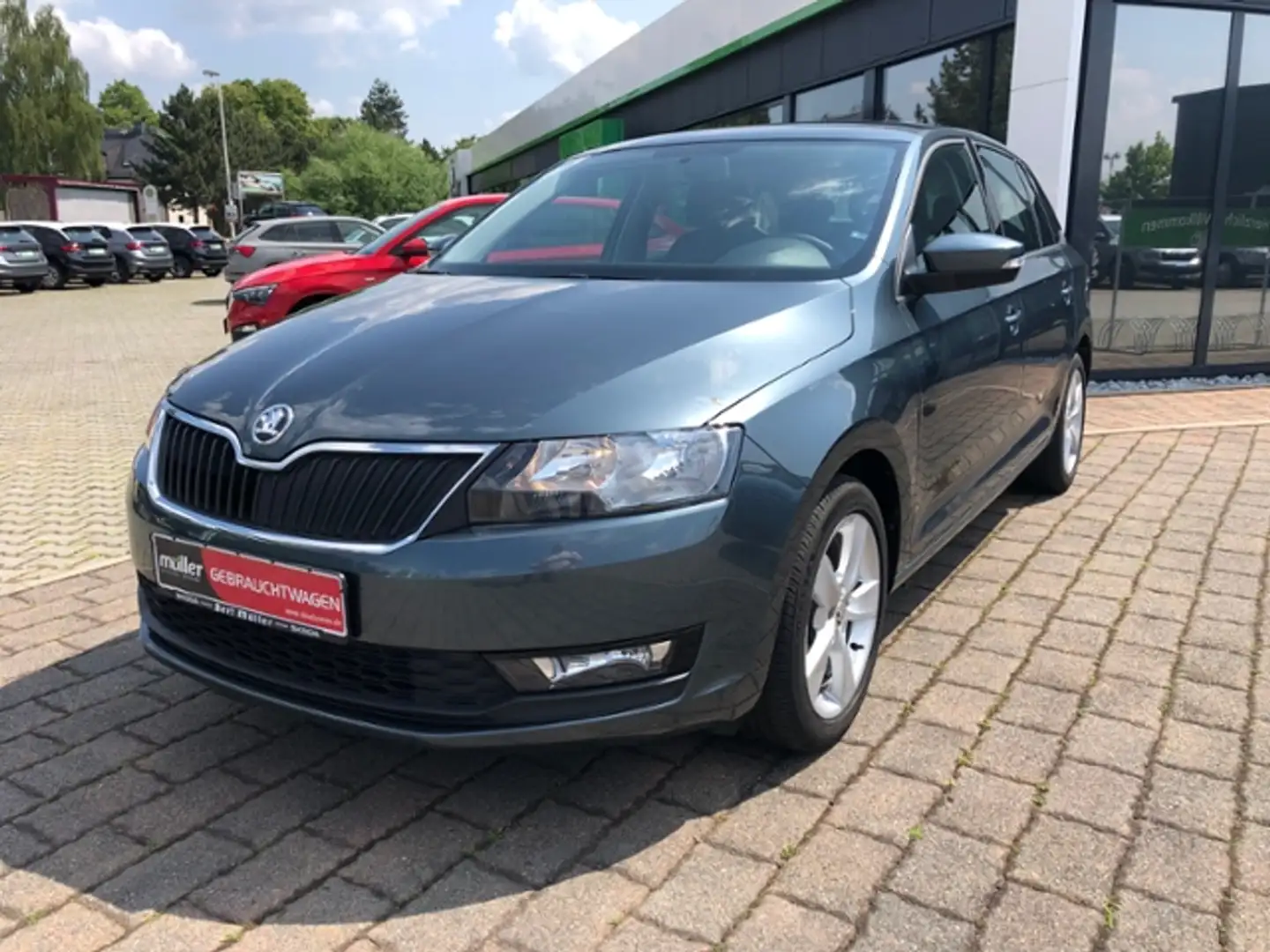 Skoda Rapid/Spaceback Spaceback Cool Edition Klima PDC DAB Grigio - 2