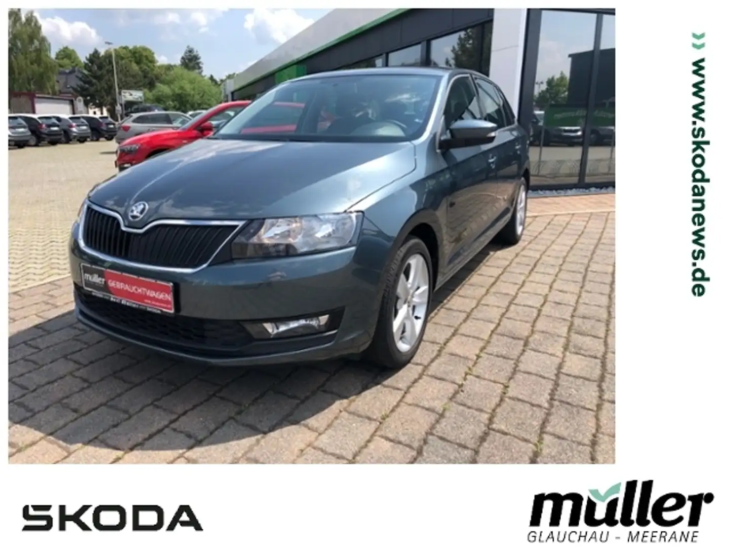 Skoda Rapid/Spaceback Spaceback Cool Edition Klima PDC DAB Grigio - 1