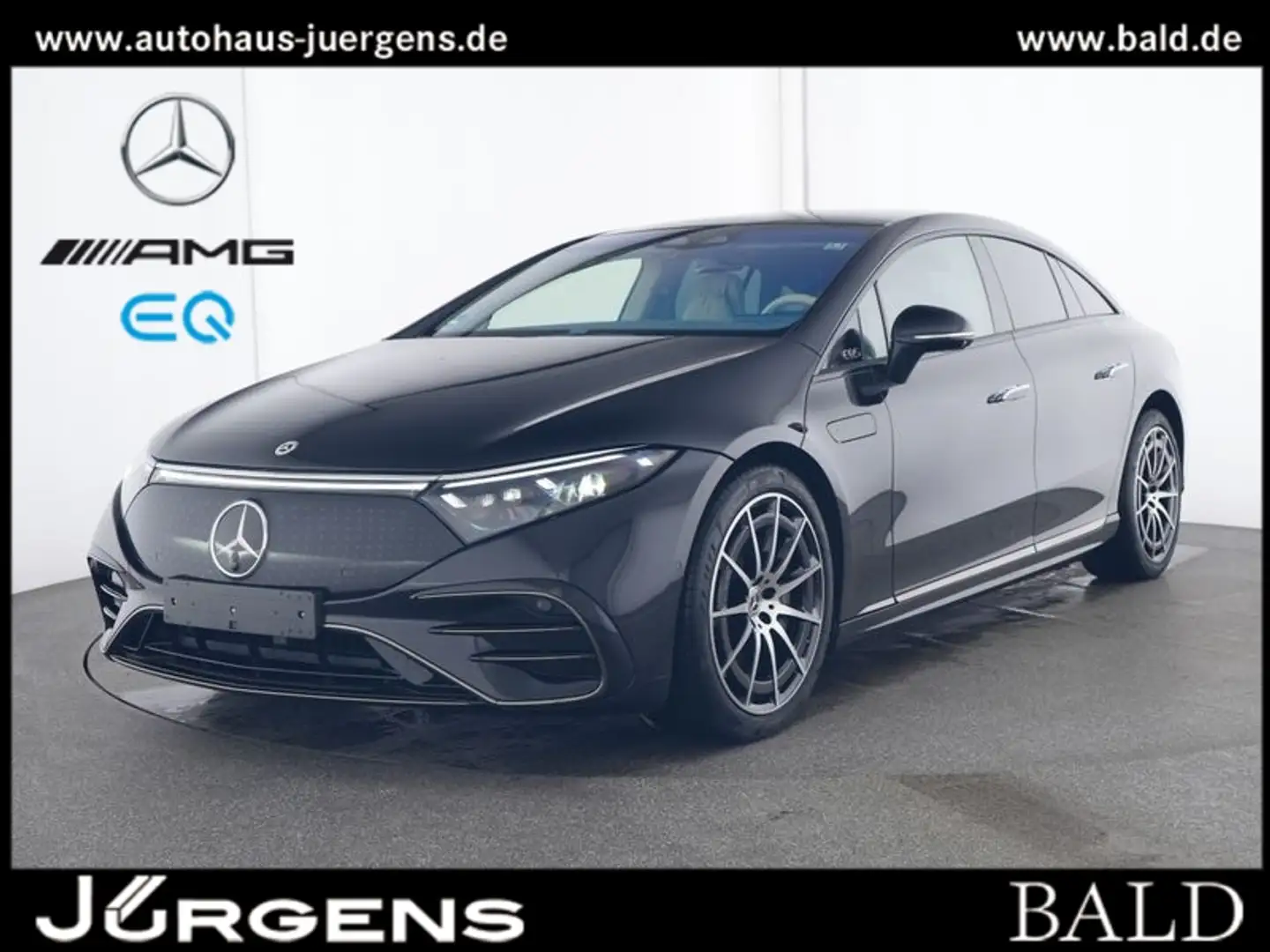 Mercedes-Benz EQS 450+ AMG-Sport/Pano/Sitzklima/Night/AHK/21' Zwart - 2