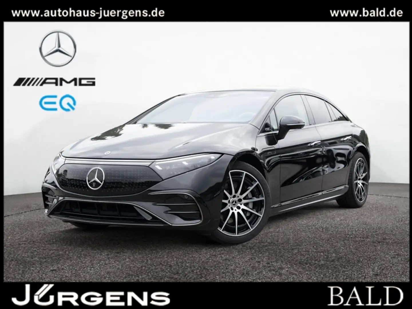 Mercedes-Benz EQS 450+ AMG-Sport/Pano/Sitzklima/Night/AHK/21' Noir - 2