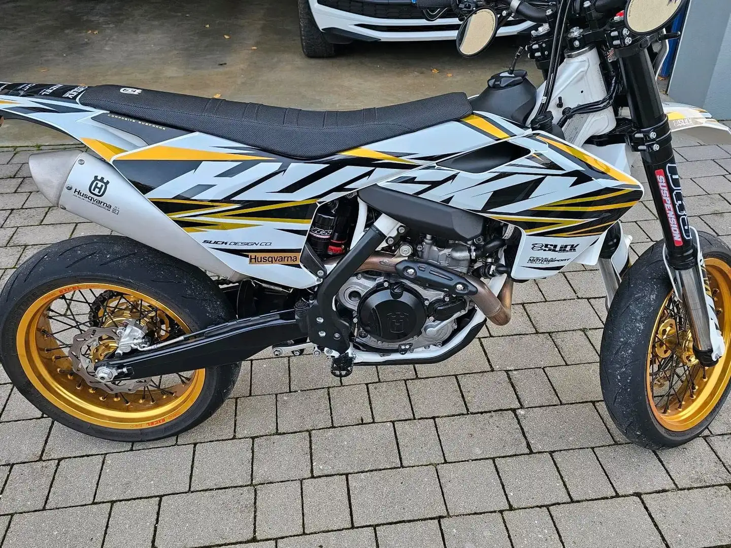 Husqvarna FE 450 Bílá - 2