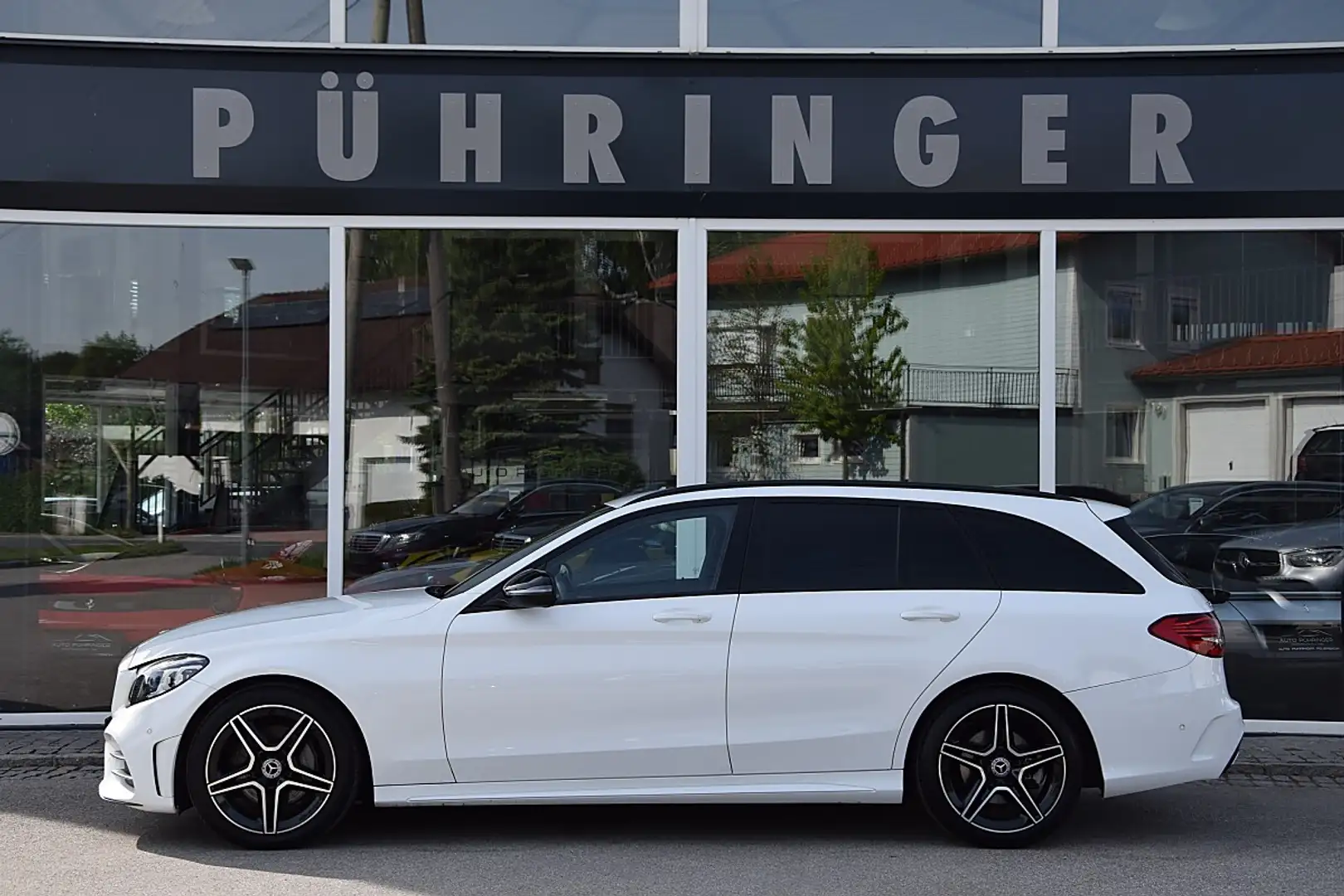Mercedes-Benz C 220 d AMG Line (EURO 6d-TEMP) Weiß - 1