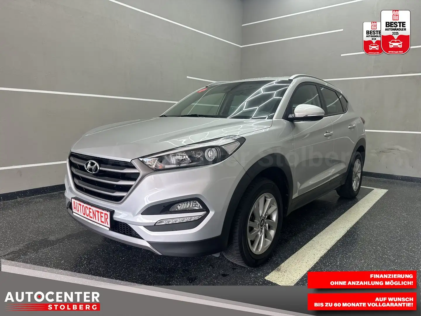 Hyundai TUCSON blue Classic 2WD "NAVI-MULTI-SITZH-CAM" Plateado - 1
