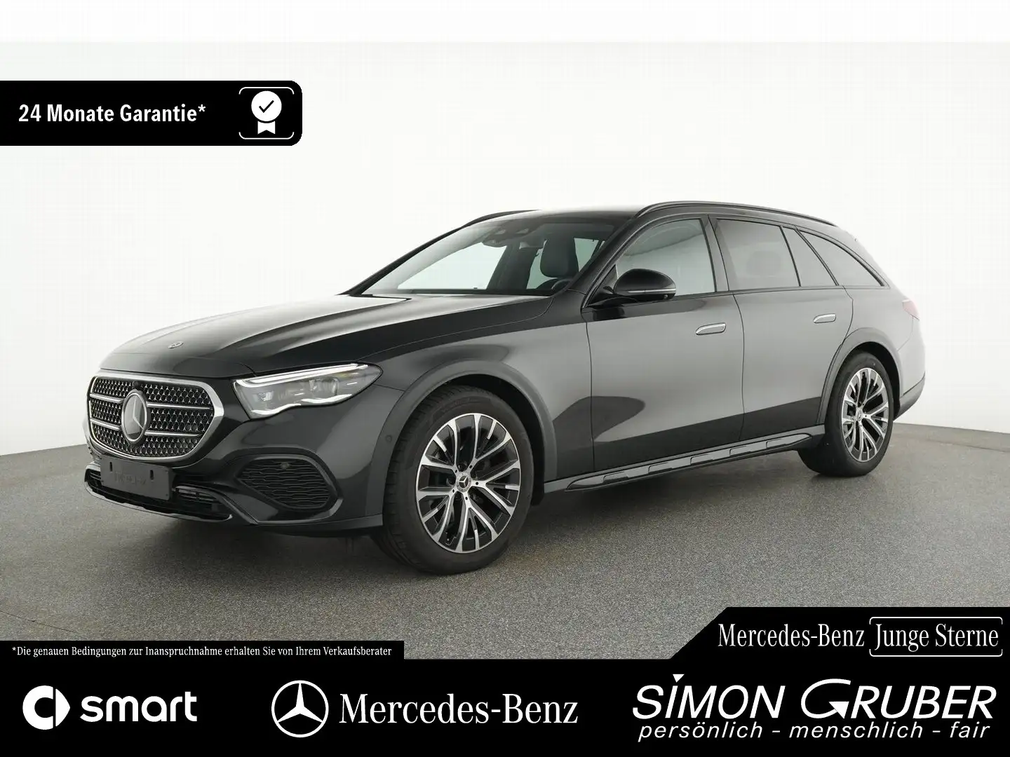 Mercedes-Benz E 220 Td 4M All-Terrain Leder Pano Standhzg. AHK Grau - 1