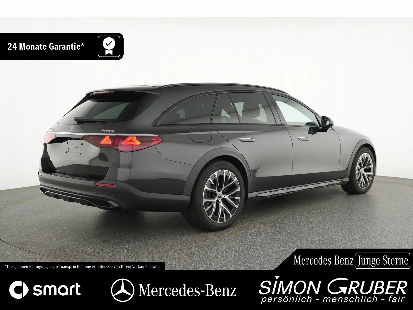 Mercedes-Benz E 220 Td 4M All-Terrain Leder Pano Standhzg. AHK Grau - 2