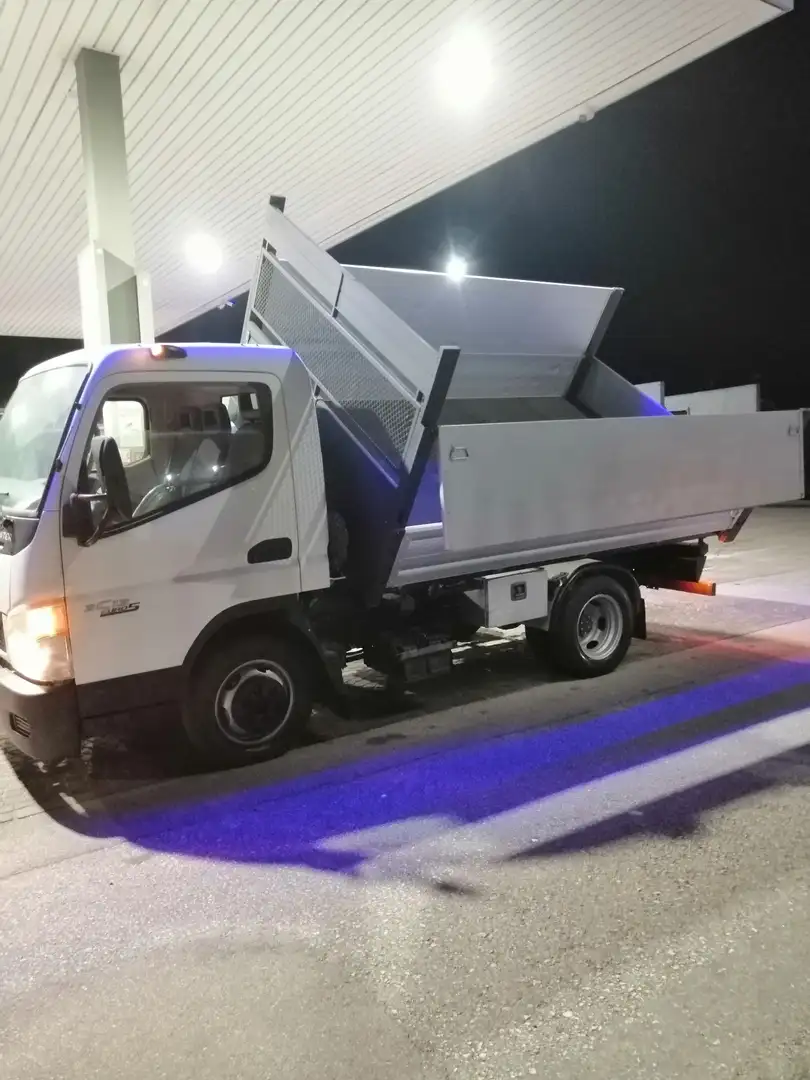 Mitsubishi Canter 35c.13 3.0 HPI Cassone Ribaltabile euro 5 Bianco - 1