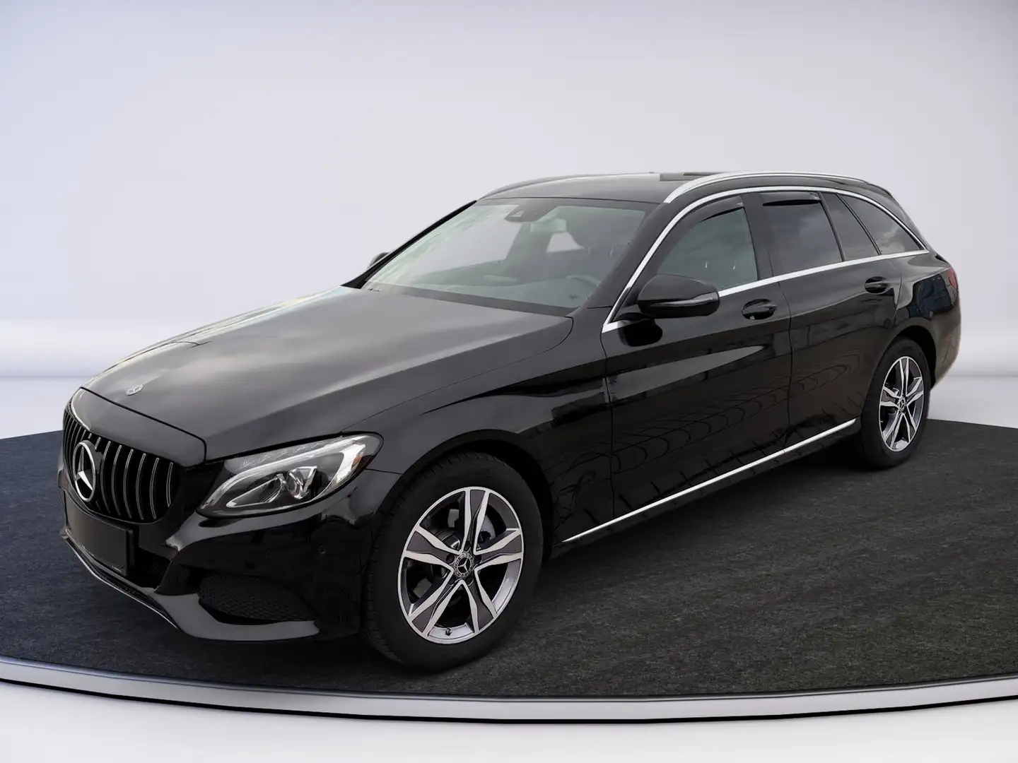 Mercedes-Benz C 180 d T-Modell Schwarz - 2