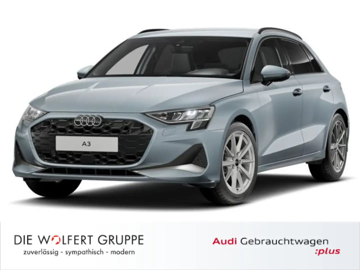 Audi A3 advanced 35 TDI S tronic ACC*RFK Grau - 1