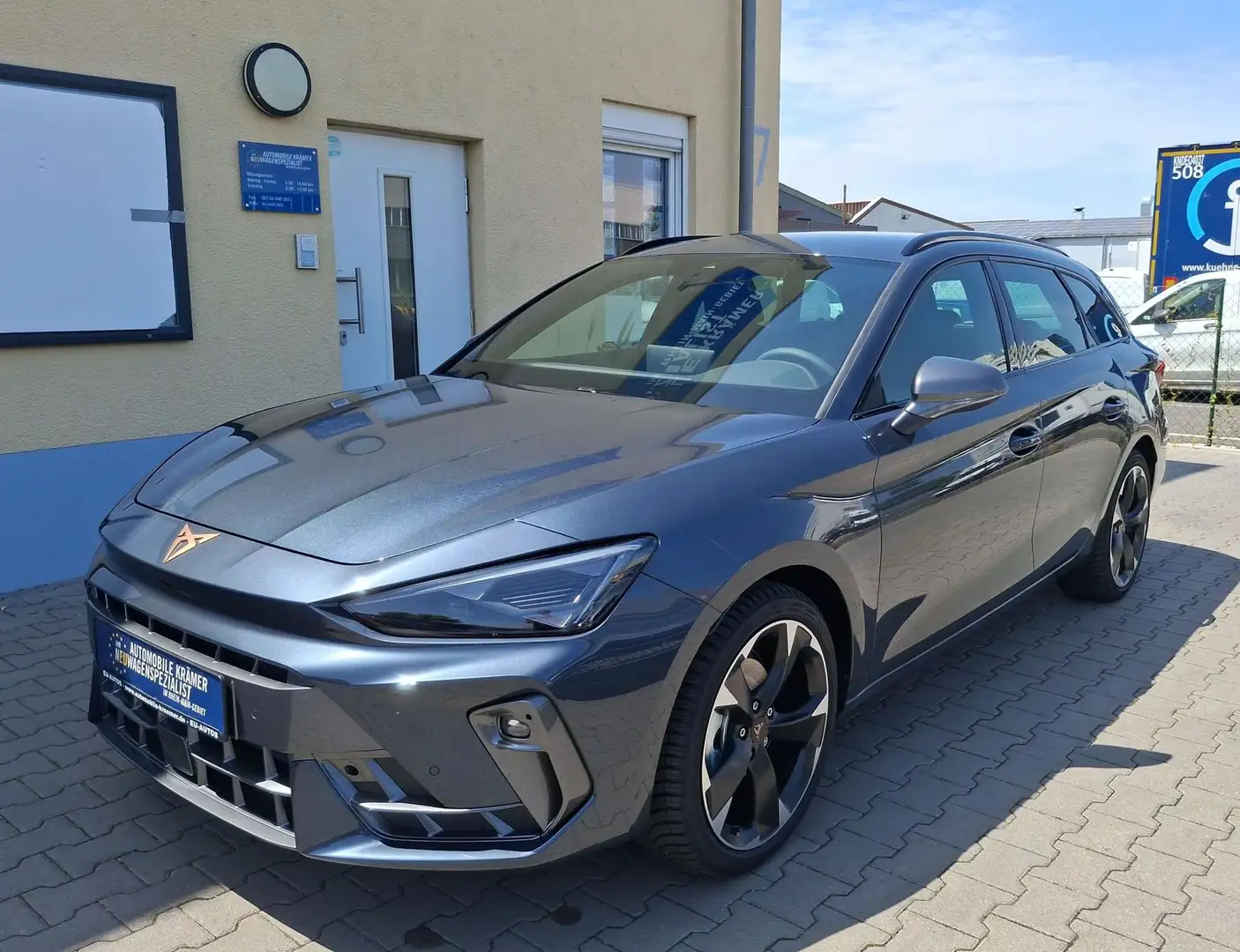CUPRA Leon Basis 5J. Garantie Klimaauto elektr. Heckkl. Vo... Gris - 1
