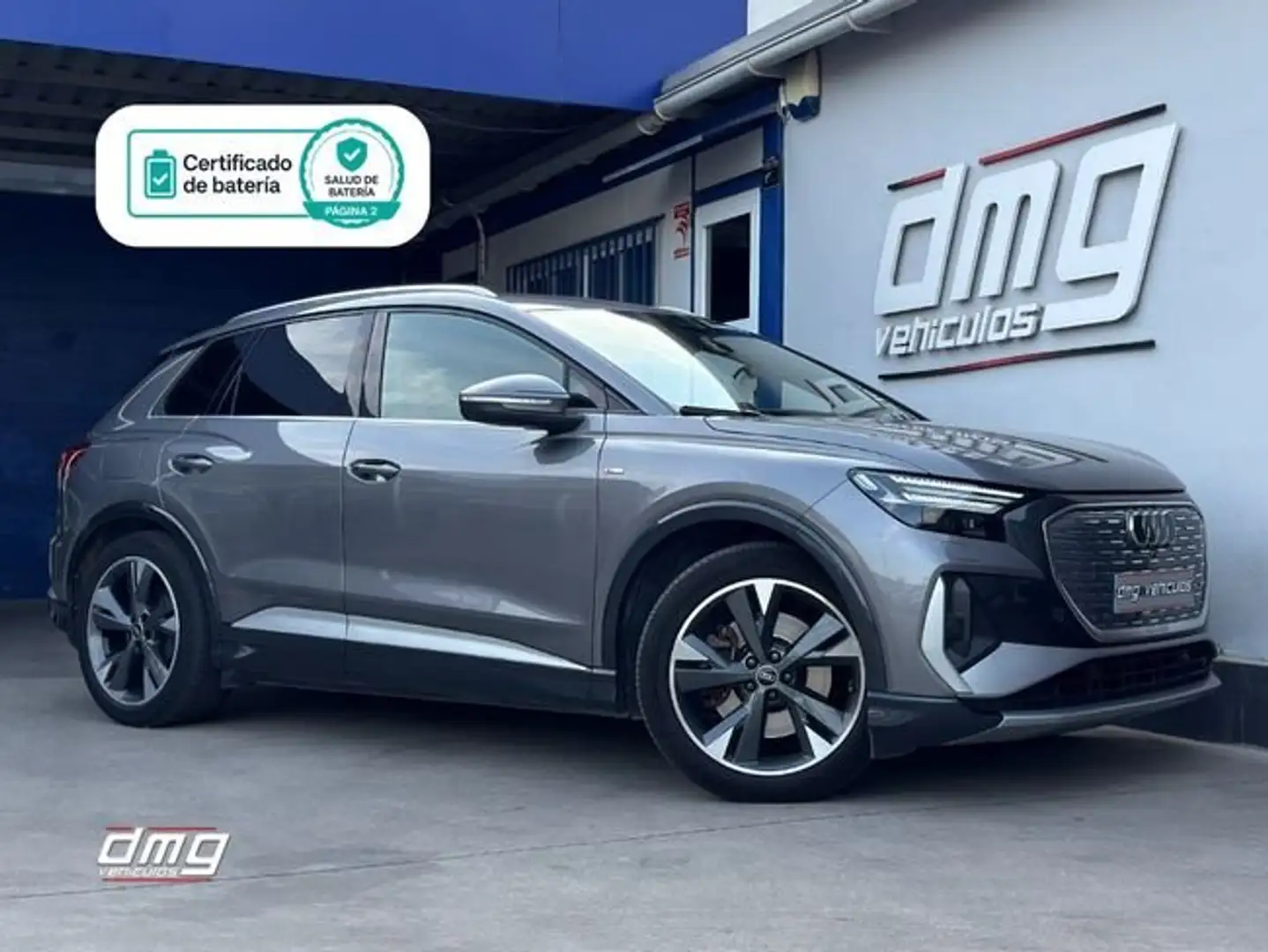 Audi Q4 e-tron 50 quattro S Line 82KWh Gris - 1