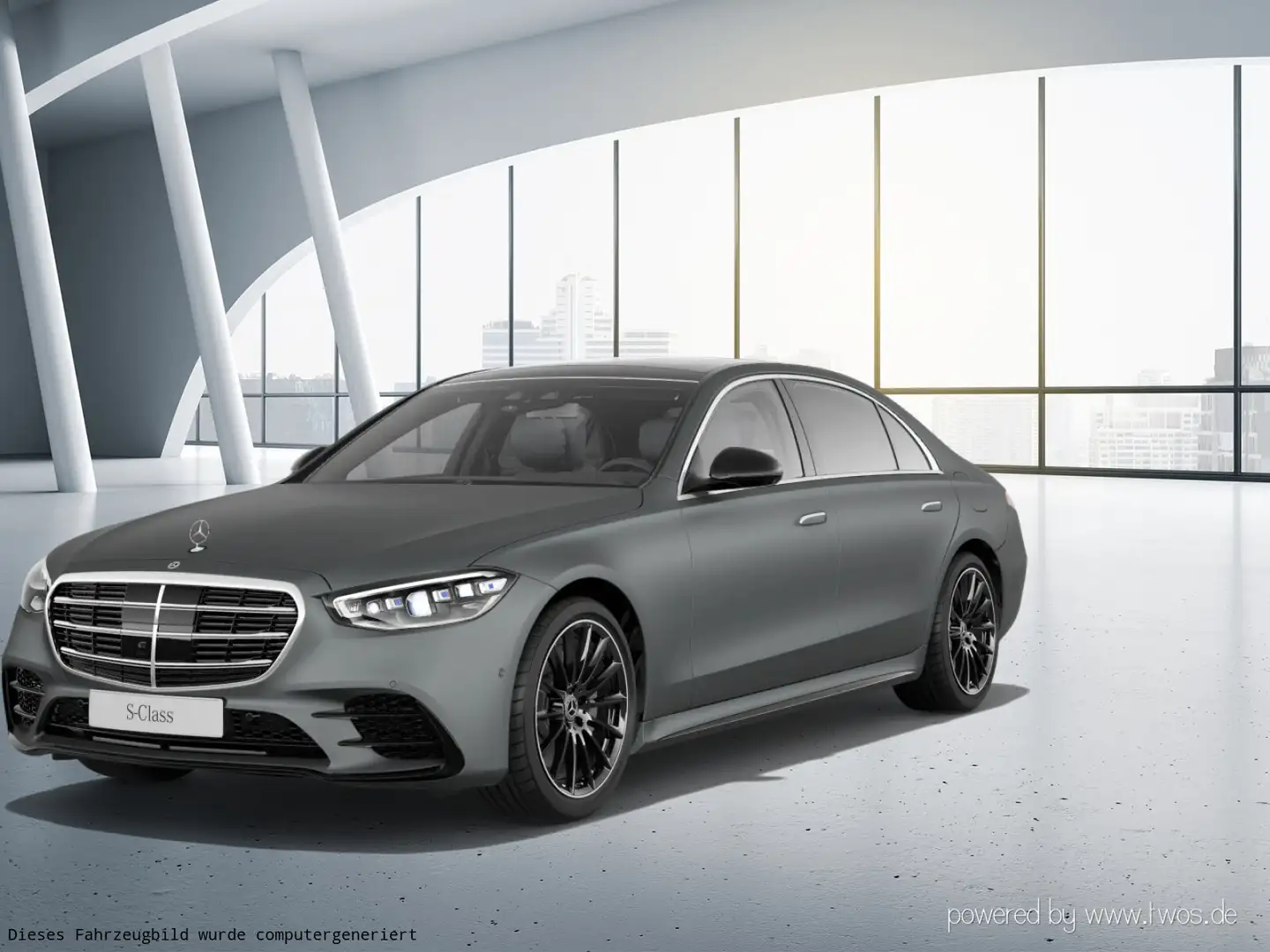 Mercedes-Benz S 580 S 580 e Limousine lang  AMG Line First-Class Fond Grau - 2
