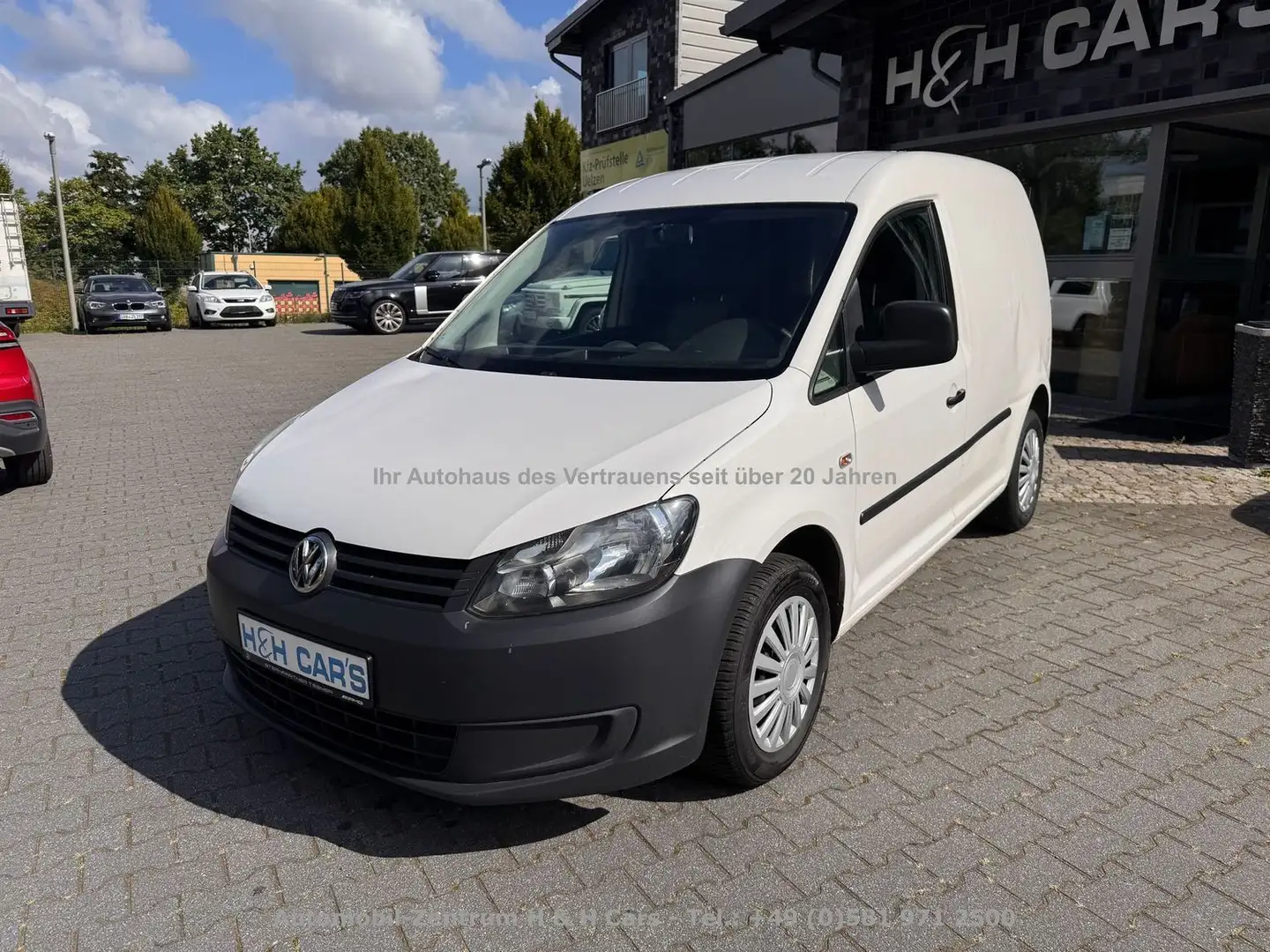 Volkswagen Caddy Kasten1.6 TDI EcoProfi Sitzheizung Weiß - 1