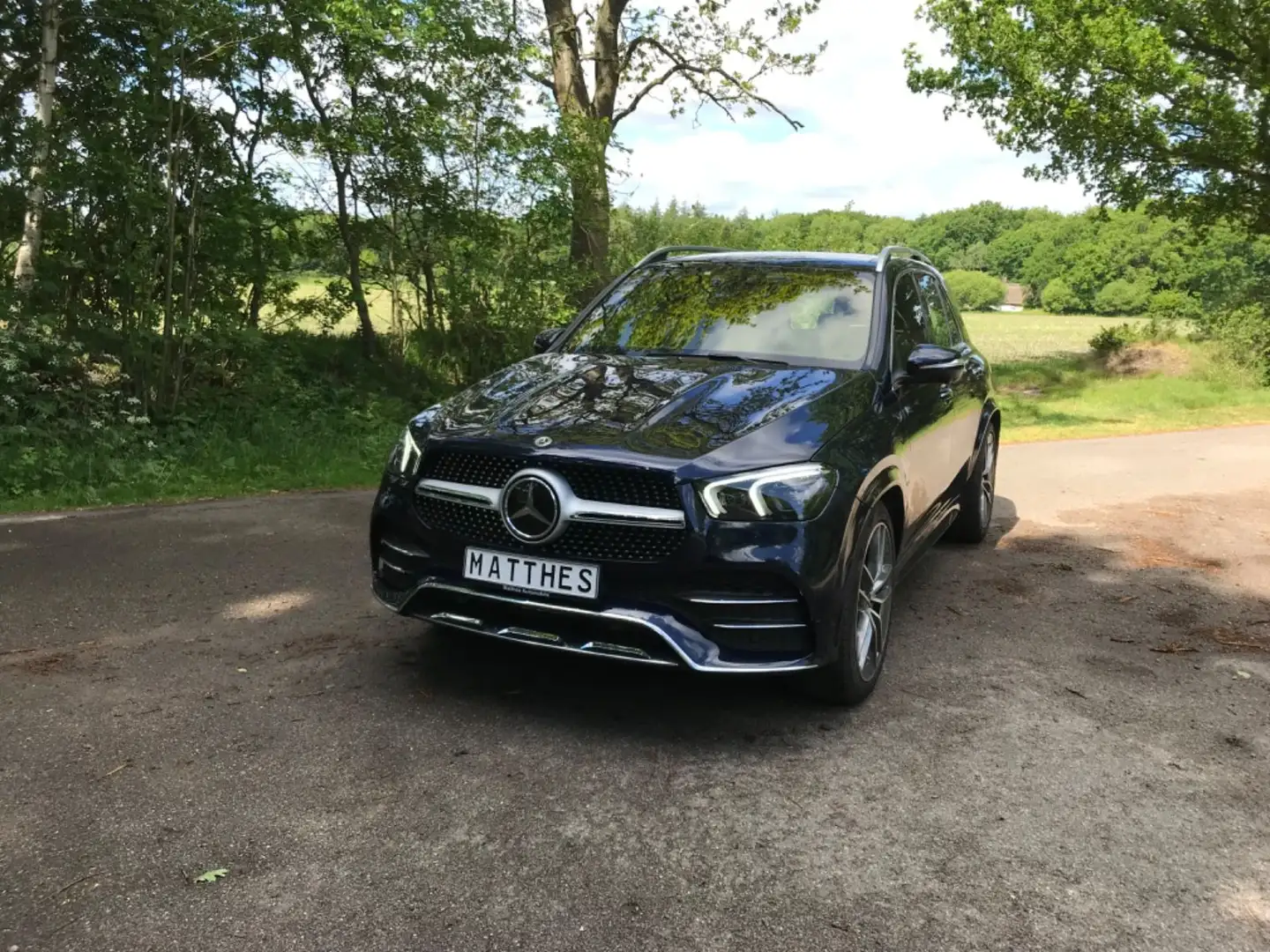 Mercedes-Benz GLE 450 4 Matic, AMG Felgen Albastru - 1