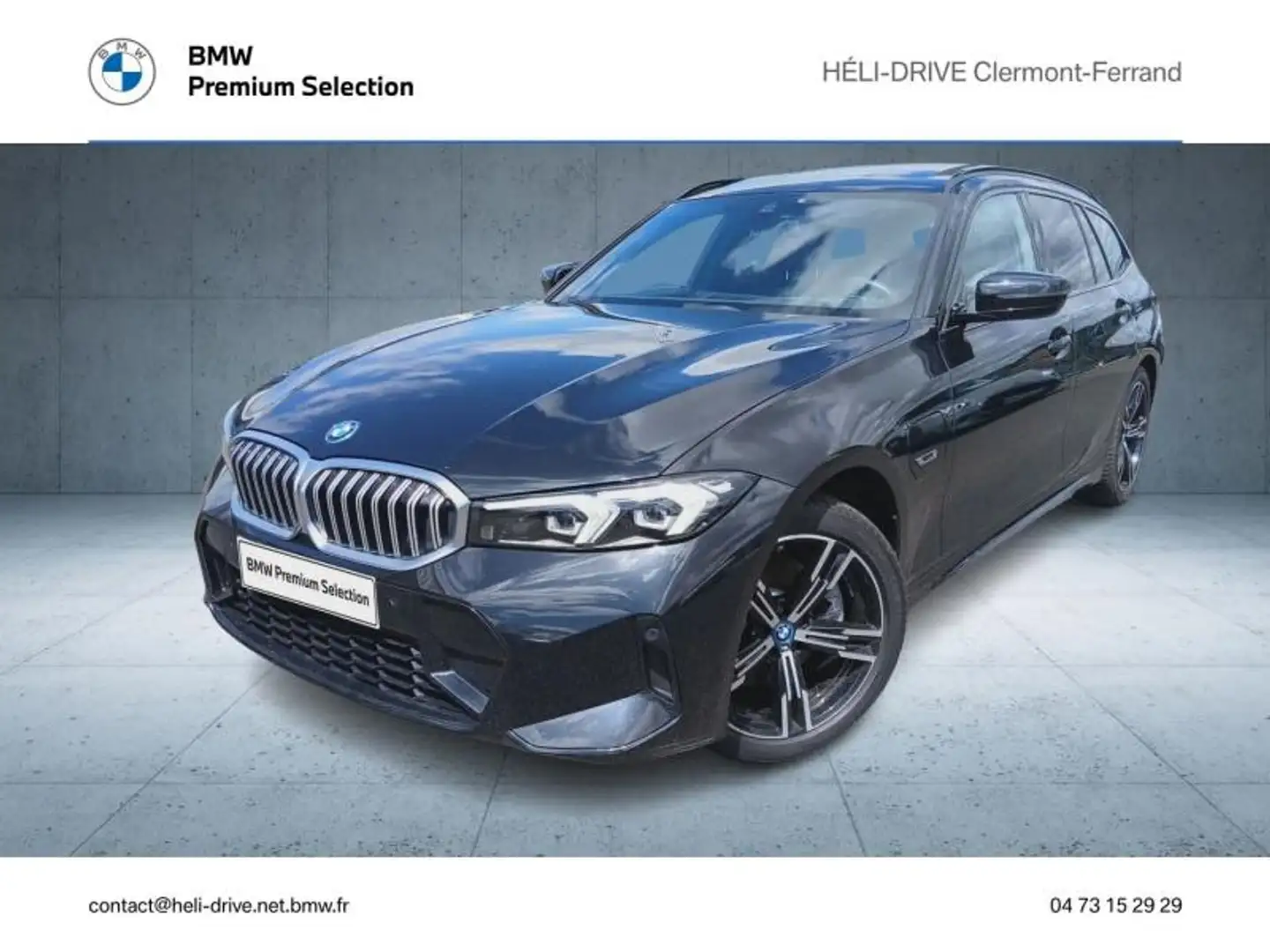 BMW 330 330eA xDrive 292ch M Sport Noir - 1