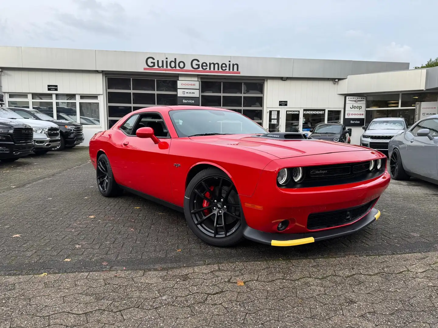 Dodge Challenger R/T SHAKER 5.7 V8 HEMI Brembo NAVI Rouge - 2