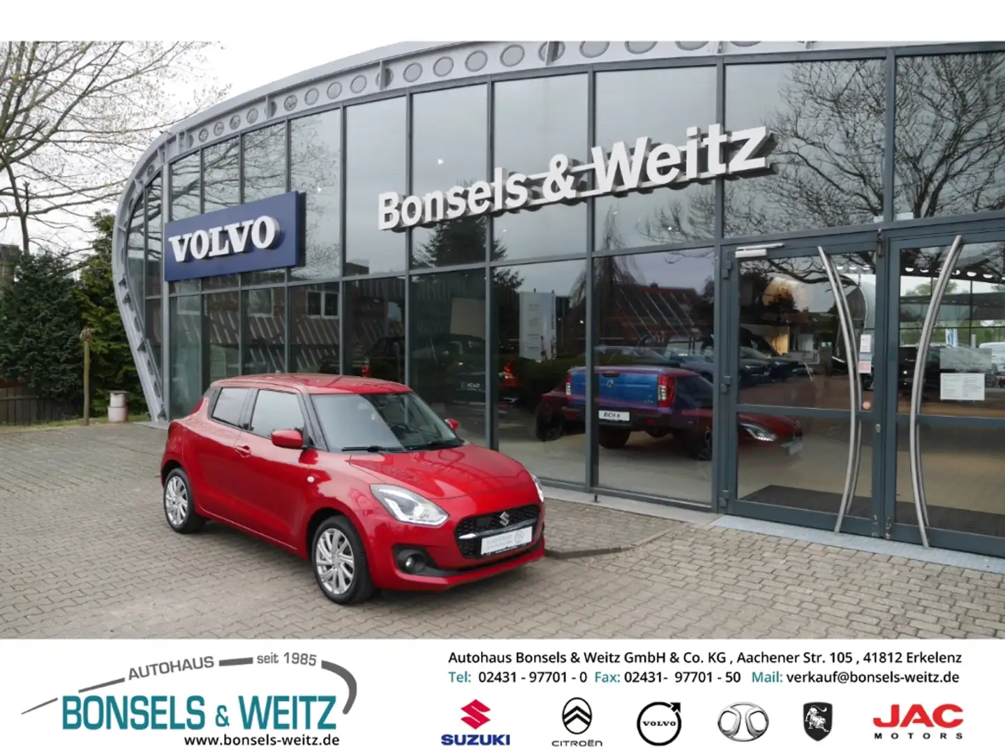 Suzuki Swift Comfort 1.2 Dualjet SHVS EU6d LED DAB SHZ Totwinke Roşu - 1