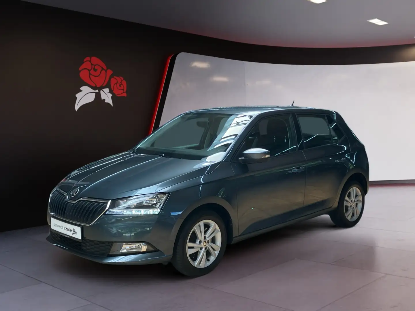 Skoda Fabia 1.0 TSI Ambition SmartLink SHZ Rfk Grau - 2