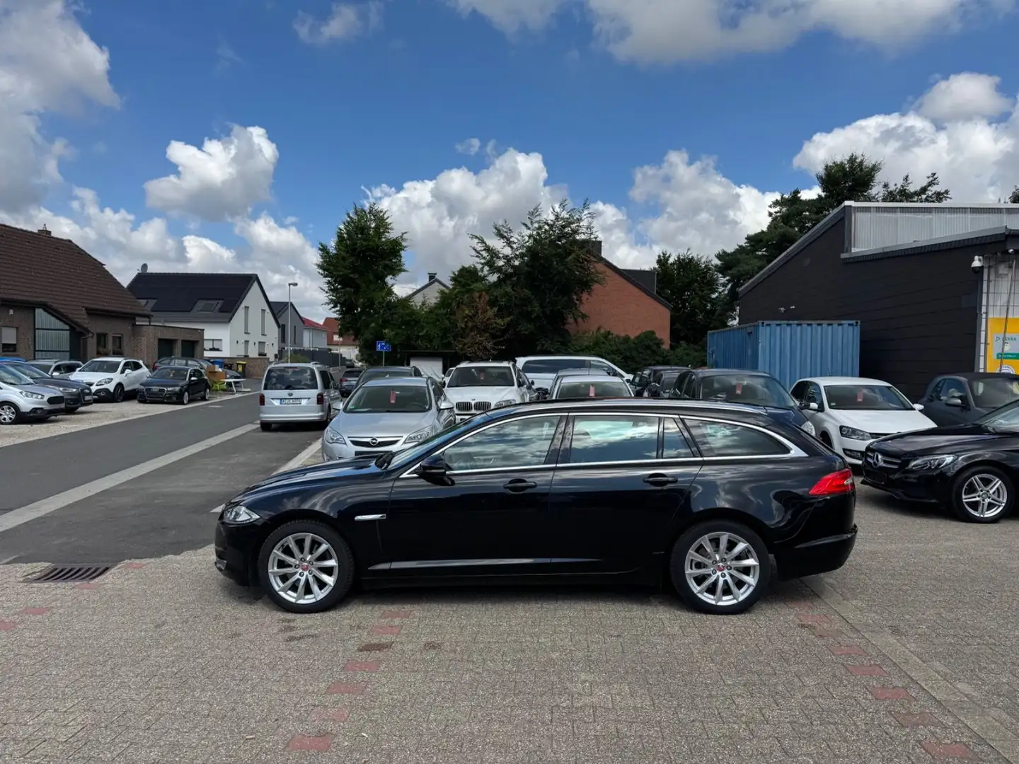 Jaguar XF Sportbrake 2.2 Diesel Ahk Xenon HAGELSCH.!!! Negro - 2
