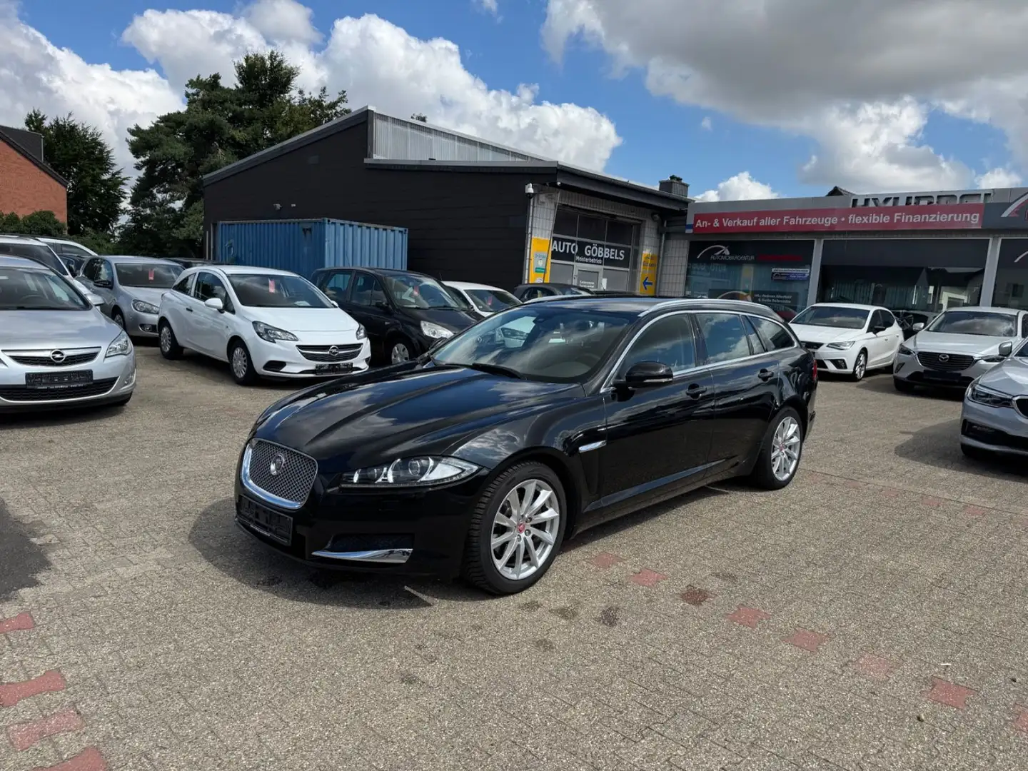 Jaguar XF Sportbrake 2.2 Diesel Ahk Xenon HAGELSCH.!!! Negro - 1