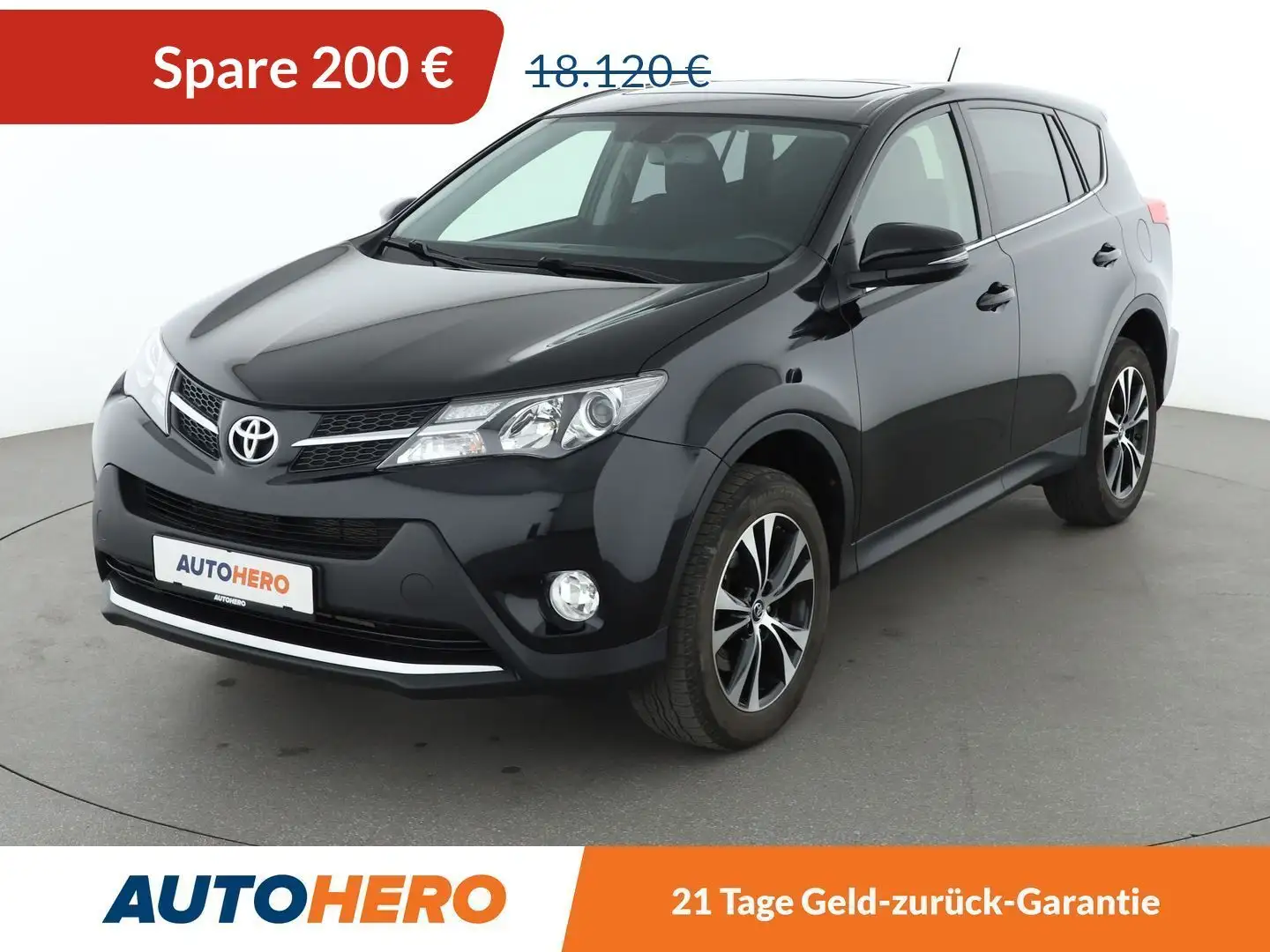 Toyota RAV 4 2.2 D-4D Edition 2014 Aut.*NAVI*TEMPO*CAM* Noir - 1