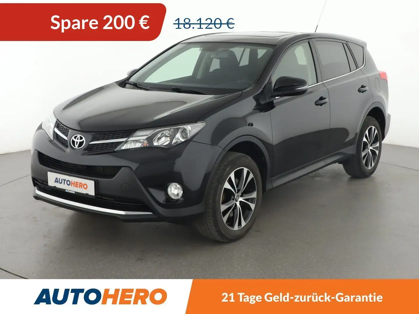 Toyota RAV 4 2.2 D-4D Edition 2014 Aut.*NAVI*TEMPO*CAM* Schwarz - 1