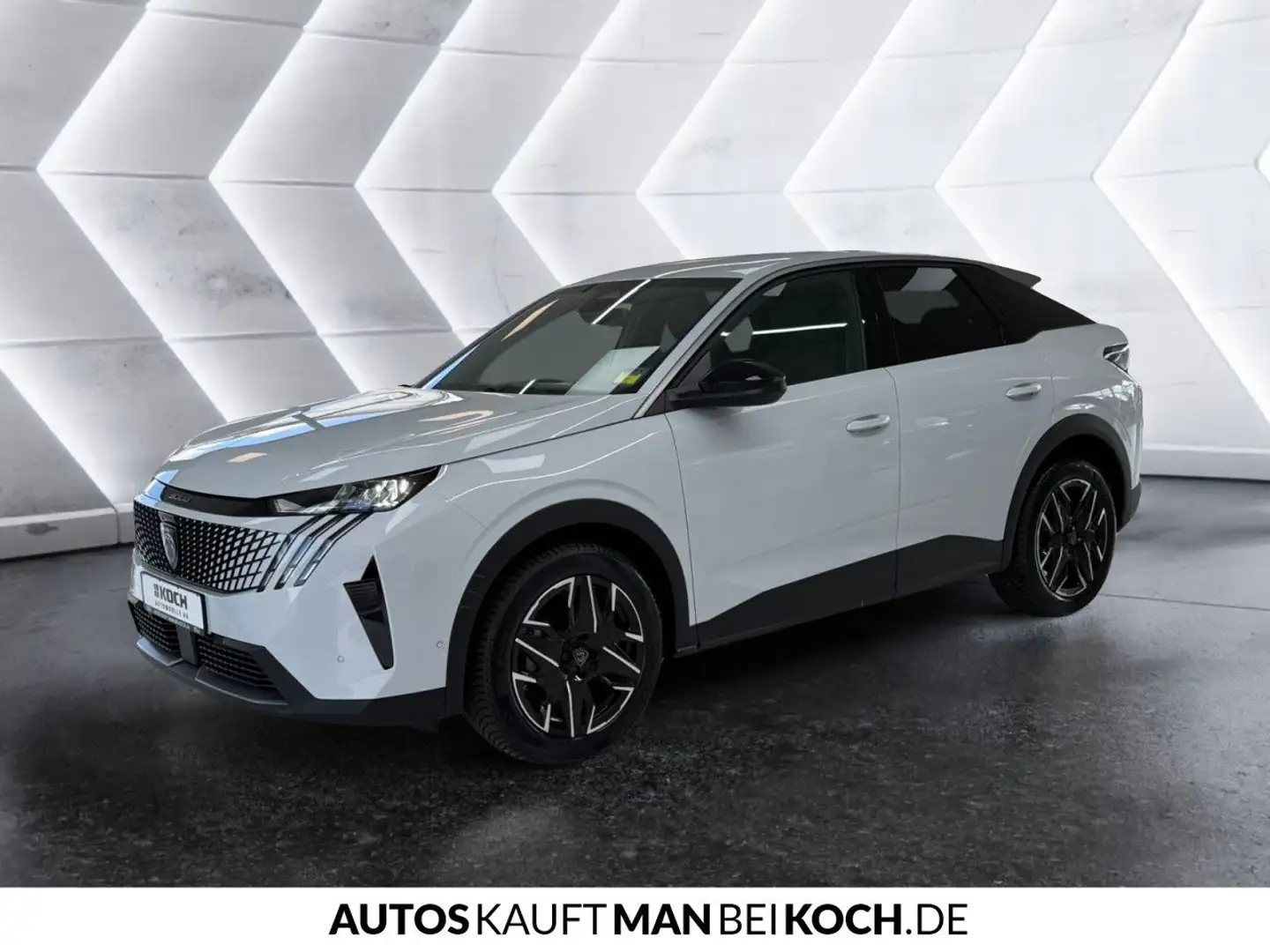 Peugeot 3008 Hybrid 145 e-DSC6 Allure Weiß - 2