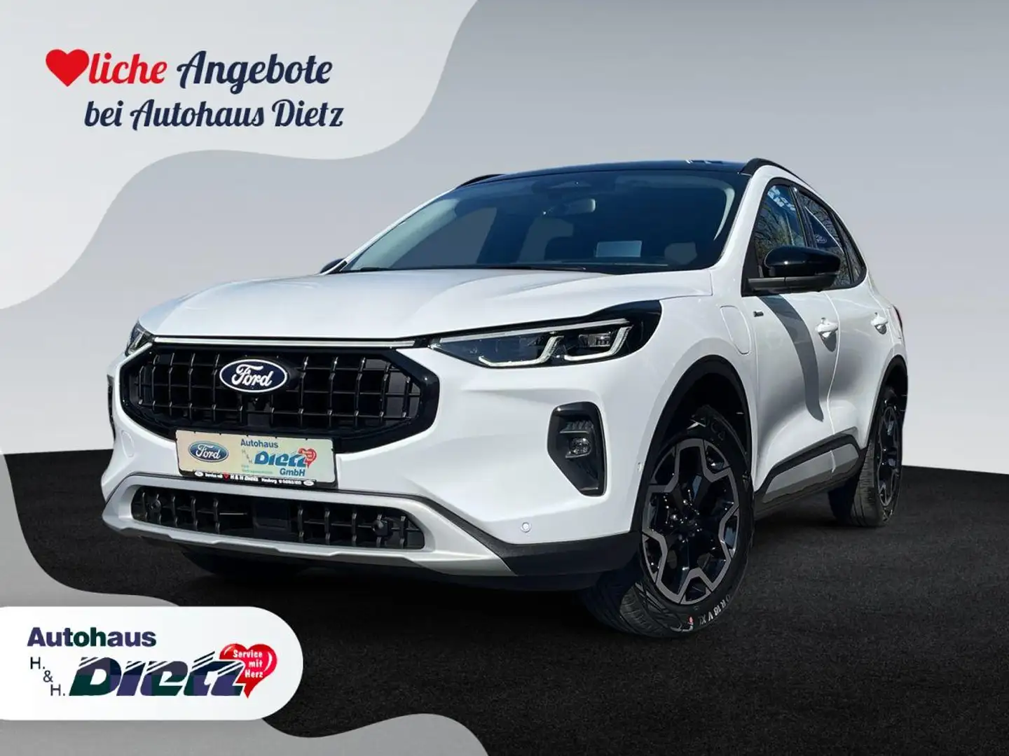 Ford Kuga Plug-In Hybrid Active X - ACC*HUD*360 Blanco - 1