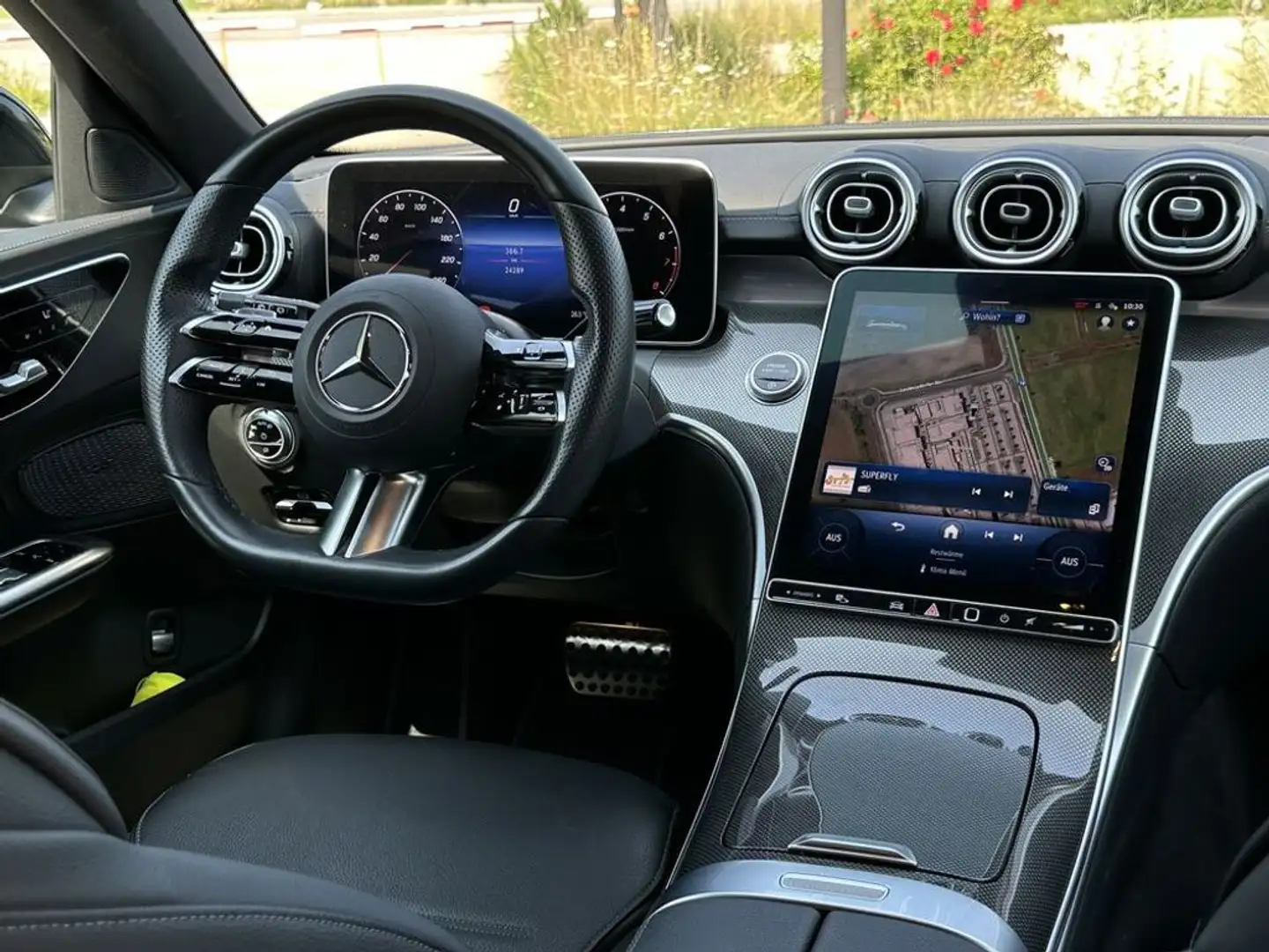 Mercedes-Benz C 200 // AMG-Line // 360 Kamera Gris - 2
