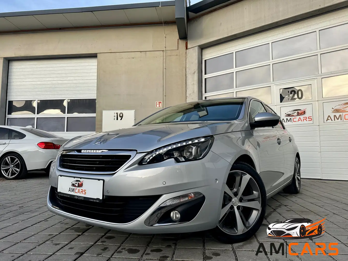 Peugeot 308 1,6 THP 125 Allure *TOP AUSSTATTUNG*EXPORT* Grau - 1