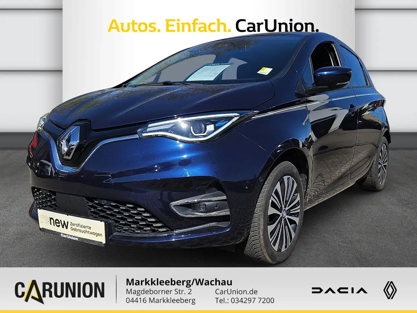 Renault ZOE E-Tech 100% el. RIVIERA R135 Z.E. 5 mit Bat. Violett - 1