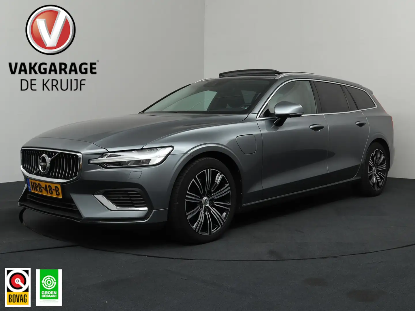Volvo V60 2.0 T8 Recharge AWD Inscription Prachtige zeer com Grigio - 1