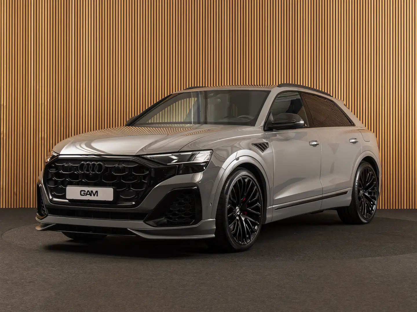 Audi Q8 60 TFSI e quattro ABT-577pk-23"-MASSAGE-PANO Grijs - 1