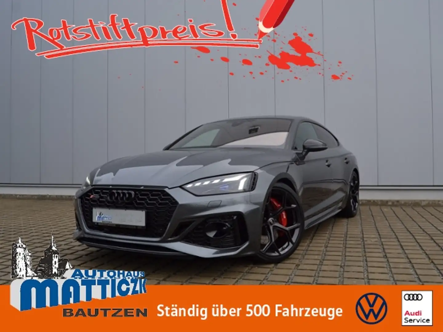 Audi RS5 Sportback 2.9 TFSI Competition-Plus DESIGN-ROT/20 Gri - 1