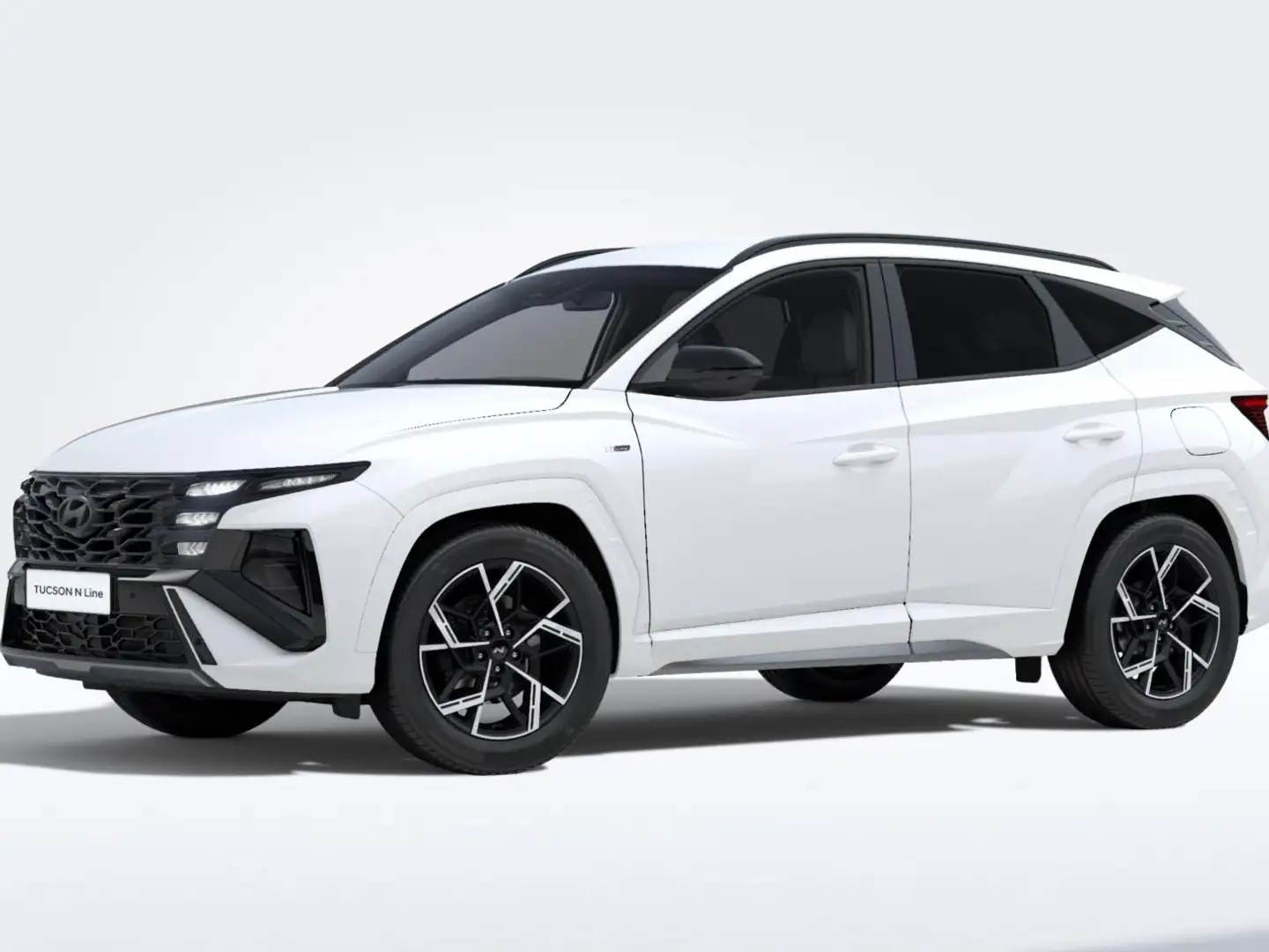 Hyundai TUCSON Tucson 1.6 hev NLine MY25 2wd 215cv KM0 Bianco - 1