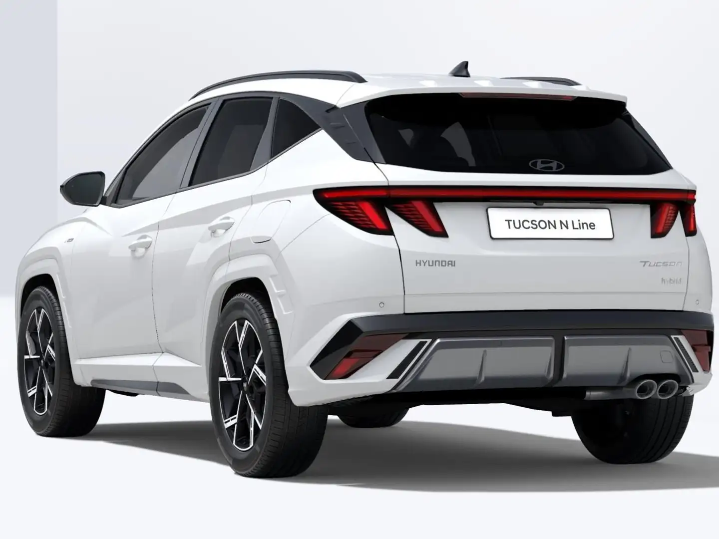 Hyundai TUCSON Tucson 1.6 hev NLine MY25 2wd 215cv KM0 Bianco - 2