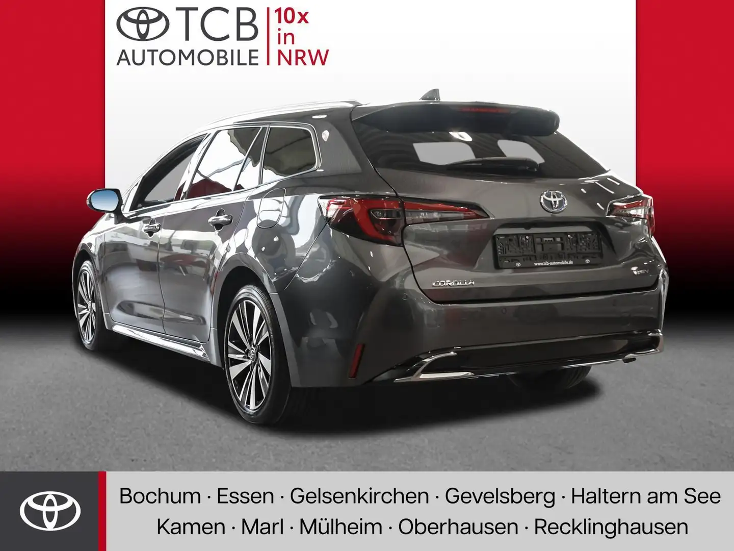 Toyota Corolla TS 1.8 Hybrid Teamplayer Technik-P. Gris - 2