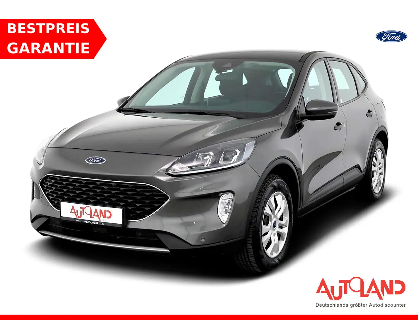 Ford Kuga 2.0 EcoBlue 4x4 Autom. LED Navi Sitzheizung Grau - 1