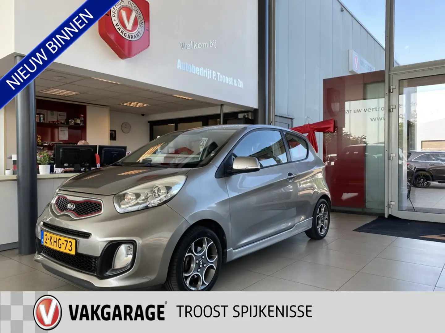 Kia Picanto 1.0 CVVT ISG Plus Pack,5 Zits,Airco.Elektrischpakk Grigio - 1
