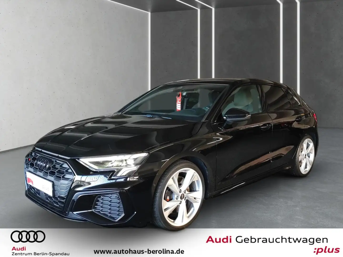 Audi S3 *PANO*B&O*Opt.-Schwarz+*ACC*NAV+* Schwarz - 2