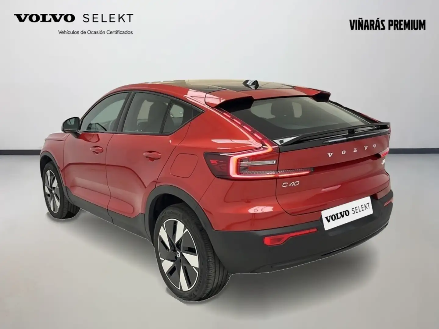 Volvo C40 Recharge Single Eléctrico Plus Rojo - 2