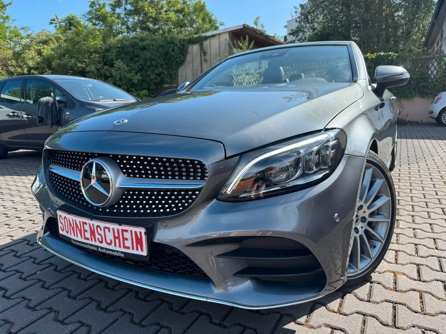 Mercedes-Benz C 200 C200 Cabrio*AMG*AMBIENTE*ABSTANDSTEMPOMAT* Grau - 1