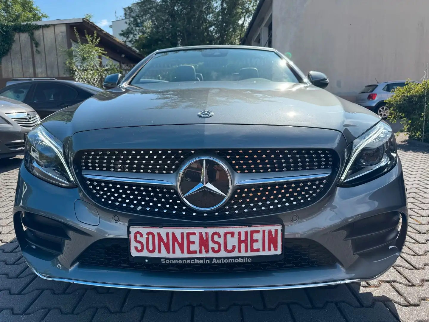 Mercedes-Benz C 200 C200 Cabrio*AMG*AMBIENTE*ABSTANDSTEMPOMAT* Grau - 2